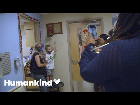Little boy finishes chemo with a dance party Humankind