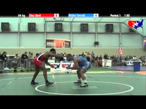 Clay Dent vs. Victor Terrell at 2013 ASICS University Nationals - FS
