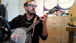 The Dubliners - Hot Asphalt - Tenor Banjo Cover + Tabs Irish Tenor Banjo
