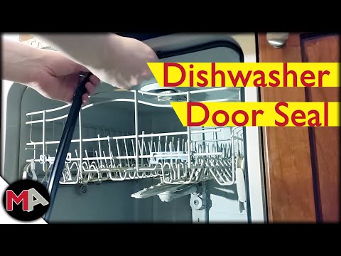 Replacing a Dishwasher Door Seal