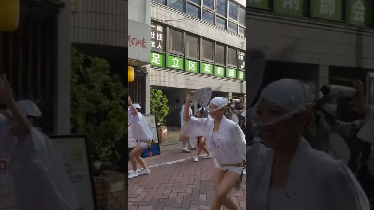 第1回千住宿阿波おどり　いなせ連流しおどり