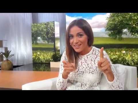 Cristina D'Alberto saluta il pubblico di Agon Channel