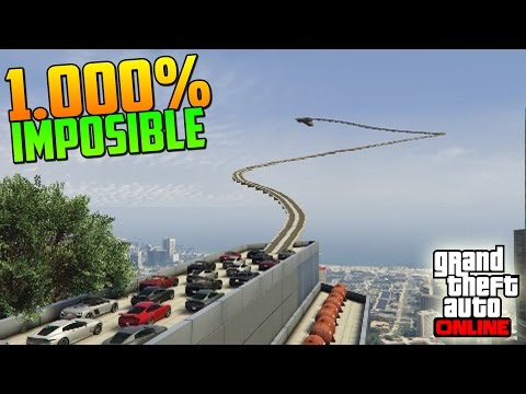 1.000% IMPOSIBLE! RAMPA ULTRA IMPOSIBLE!! - Gameplay GTA 5 Online Funny Moments (Carrera GTA V PS4)
