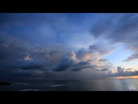 Thunderstorm Causes Beautiful Lightning Flashes in the Sky at Sunset - 1137138