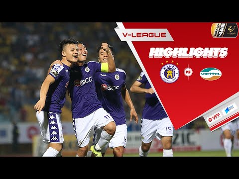Highlights | Hà Nội FC - Viettel | Trọng Hoàng nhận thẻ đỏ, Quang Hải ghi siêu phẩm | VPF Media