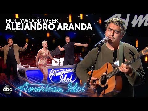 Alejandro Aranda sing "Sorry" in The Hollywood Week on American Idol 2019