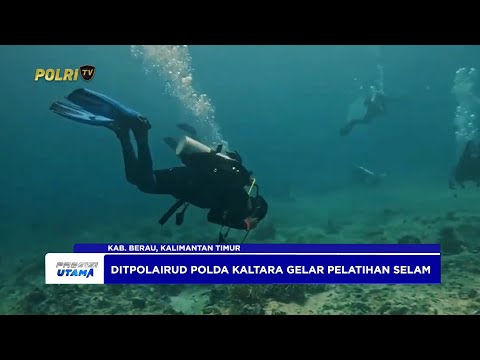 DITPOLAIRUD POLDA KALTARA GELAR LATIHAN PENINGKATAN KEMAMPUAN MENYELAM