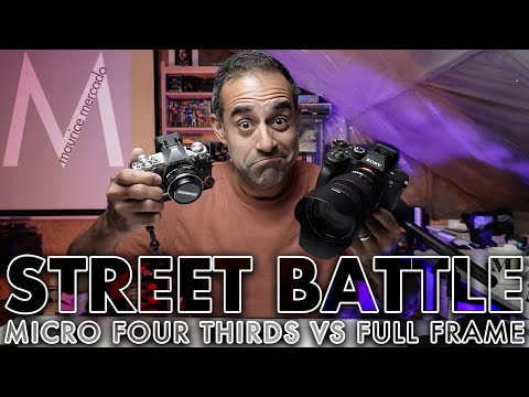 Full Frame vs Micro Four Thirds: Real-World Street Photography (Sony A7 IV vs Olympus E-M5 Mark II)