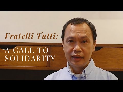 Fratelli Tutti: A call to solidarity