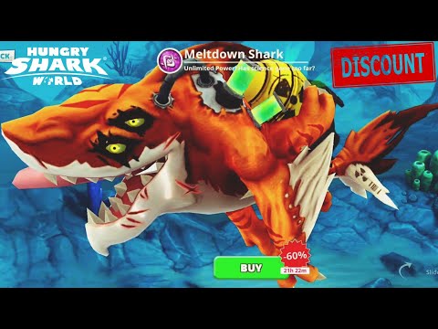Meltdown Shark -60% Discount 2,000 Pearls - Hungry Shark World