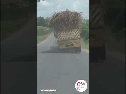 Flagrante na Rodovia PE 075 entre Camutanga e Ferreiros