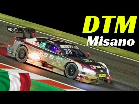 DTM Misano 2018, Italy - Highlights Night Races 1 & 2 - Crash, Massive Flames, Sparks & More!