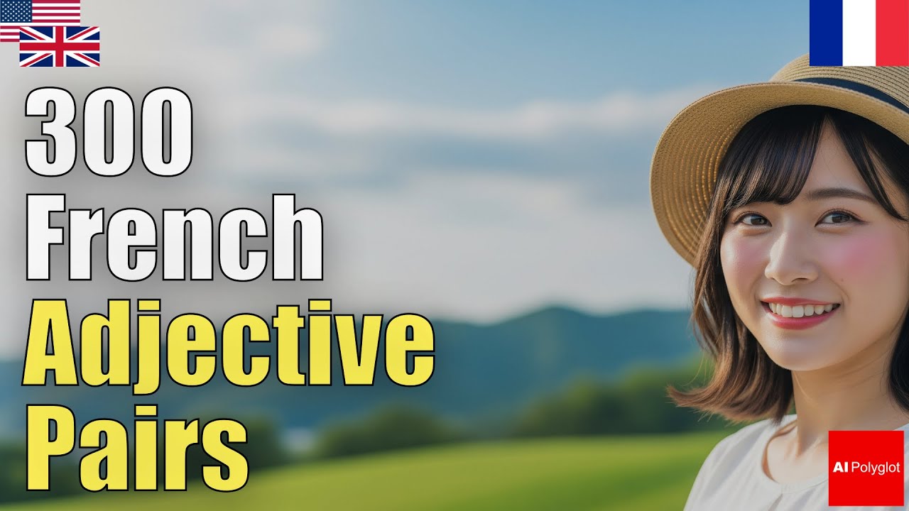 300 French Adjective Pairs | Natural Listening | Must-Know episode artwork