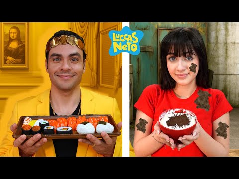 Luccas Neto e a História do Rico VS Pobre