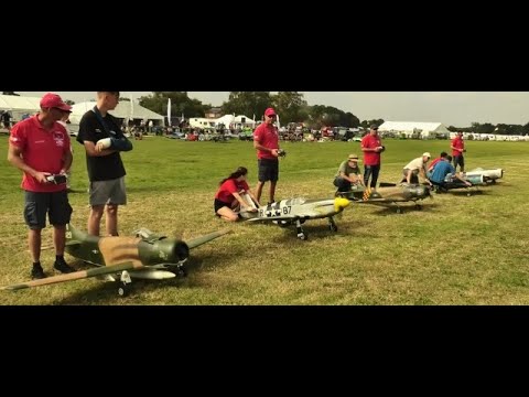 TJD MODELS DISPLAY TEAM (INC DEANO) AT THE SOUTHERN HEADCORN RC MODEL SHOW - 2023