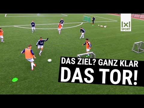 Schnell und richtig reagieren 💥  Trainiere Handlungsschnelligkeit im Fussball mit der Ballinvasion!