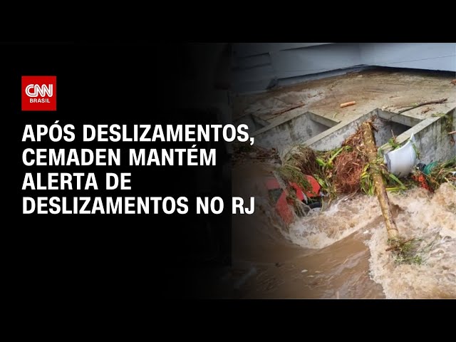 RJ: Carros são arrastados após fortes chuvas em Petrópolis | CNN NOVO DIA