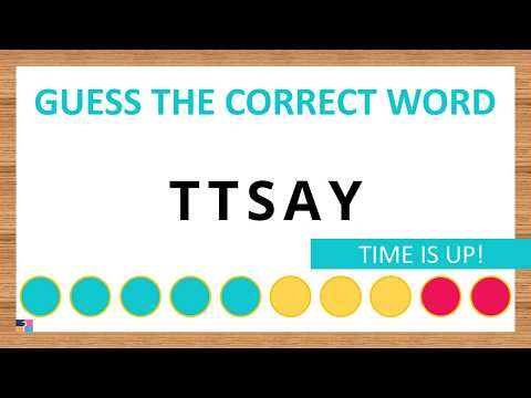 Kindly Word Scramble