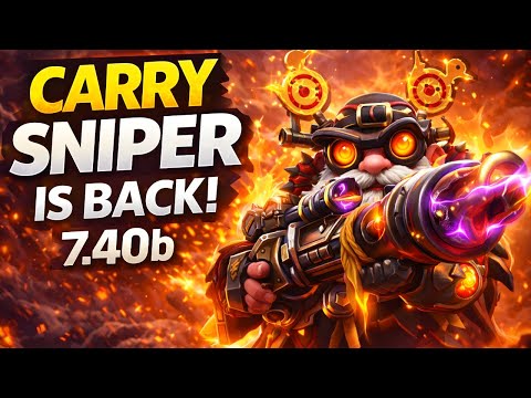 Carry Sniper Is Back in Turbo Mode? 👀 | Full Dota 2 Match
