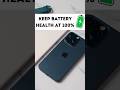 How To Maintain iPhones 100% Battery Health?