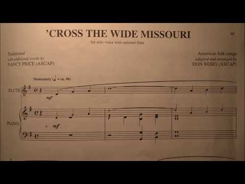 Cross the Wide Missouri Piano Accompaniment