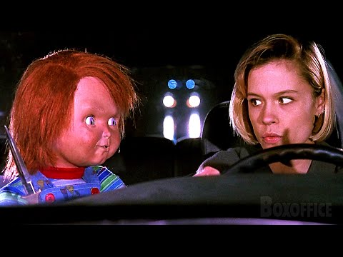 Chucky VS Woman Driver | Child's Play 2 | CLIP