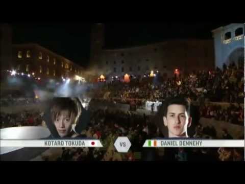 FINAL || Red Bull Street Style(Tokura-Japon vs Daniel Dennehy-Irlanda) #RBSS Italy World Final 2012