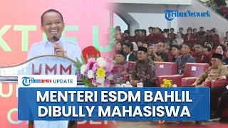 Viral Bahlil Lahadalia Dibully Mahasiswa saat Pidato Klaim Etanol 