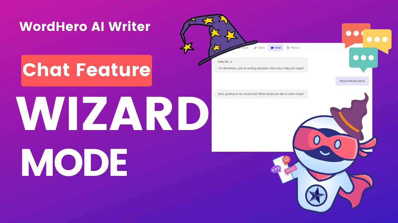 ChatWizard tutorial