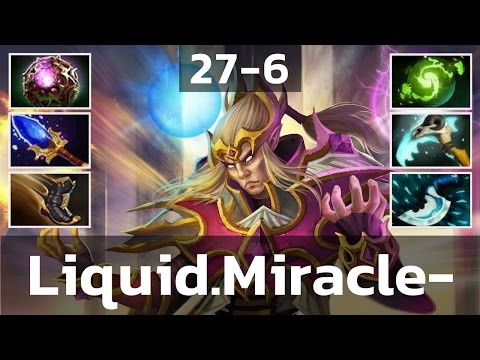 Liquid Miracle • Invoker • 27-6 — Pro MMR