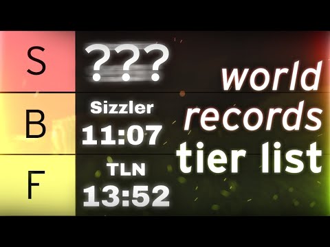 Minecraft WORLD RECORDS Tier List