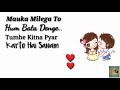New Romantic Cover WhatsApp Status Mauka Milega Toh Hum Bta Denge P S Creation