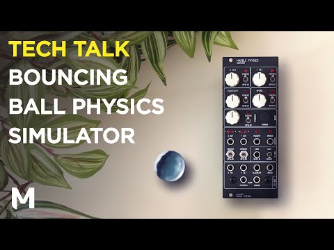 How to create complex bouncing ball simulations - with ADDAC 503 Marble Physics