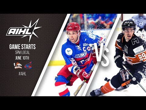 AIHL Live Game 38: Mustangs @ Northstars (10/06/17)