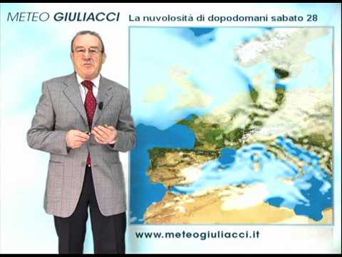 Meteo di dopodomani, sabato 28 gennaio 2012.