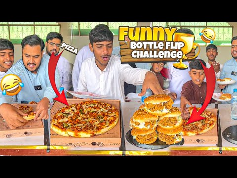 Eating Burgers Pizza 🍕 Challenge