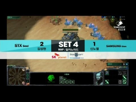 SPL [12.16] Last(STX) vs Roro(SAMSUNG) 4SET / Arkanoid - Starcraft 2