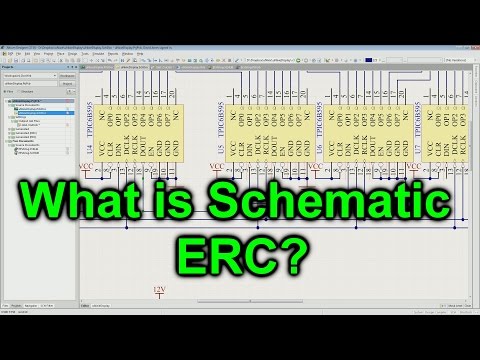 EEVblog #953 - What Is Schematic ERC?