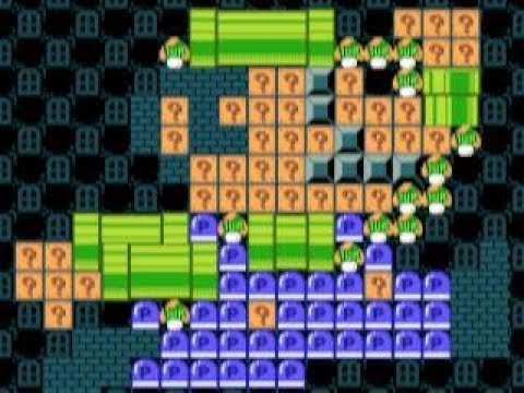 Luigi's 15 Jumpskill Trials ⚡️ by Puzzleking ⚡️ SUPER MARIO MAKER Raw GAMEPLAY