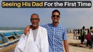 Seeing His Dad for the First Time...