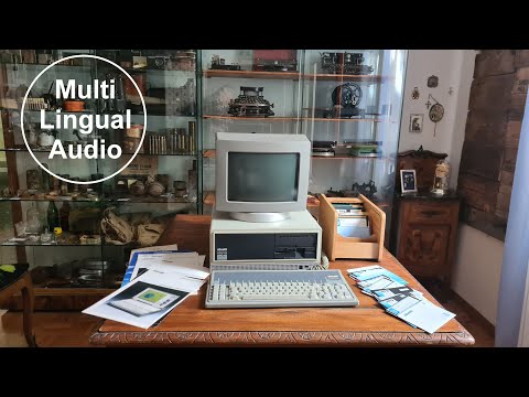 Old Olivetti PC M24 (1983) (Video N° 69)