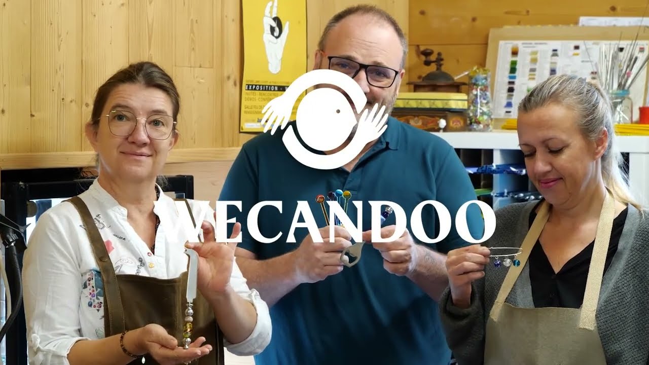 Réalisez vos objets d'art de la table en verre - Video