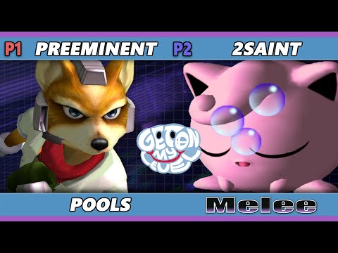 GOML 2022 - Preeminent (Fox) Vs. 2saint (Jigglypuff) SSBM Melee Tournament