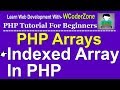Indexed array in php - PHP Array Tutorial English