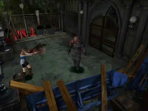 Resident Evil 3 (PC) - First Nemesis fight without damage, hard mode, handgun