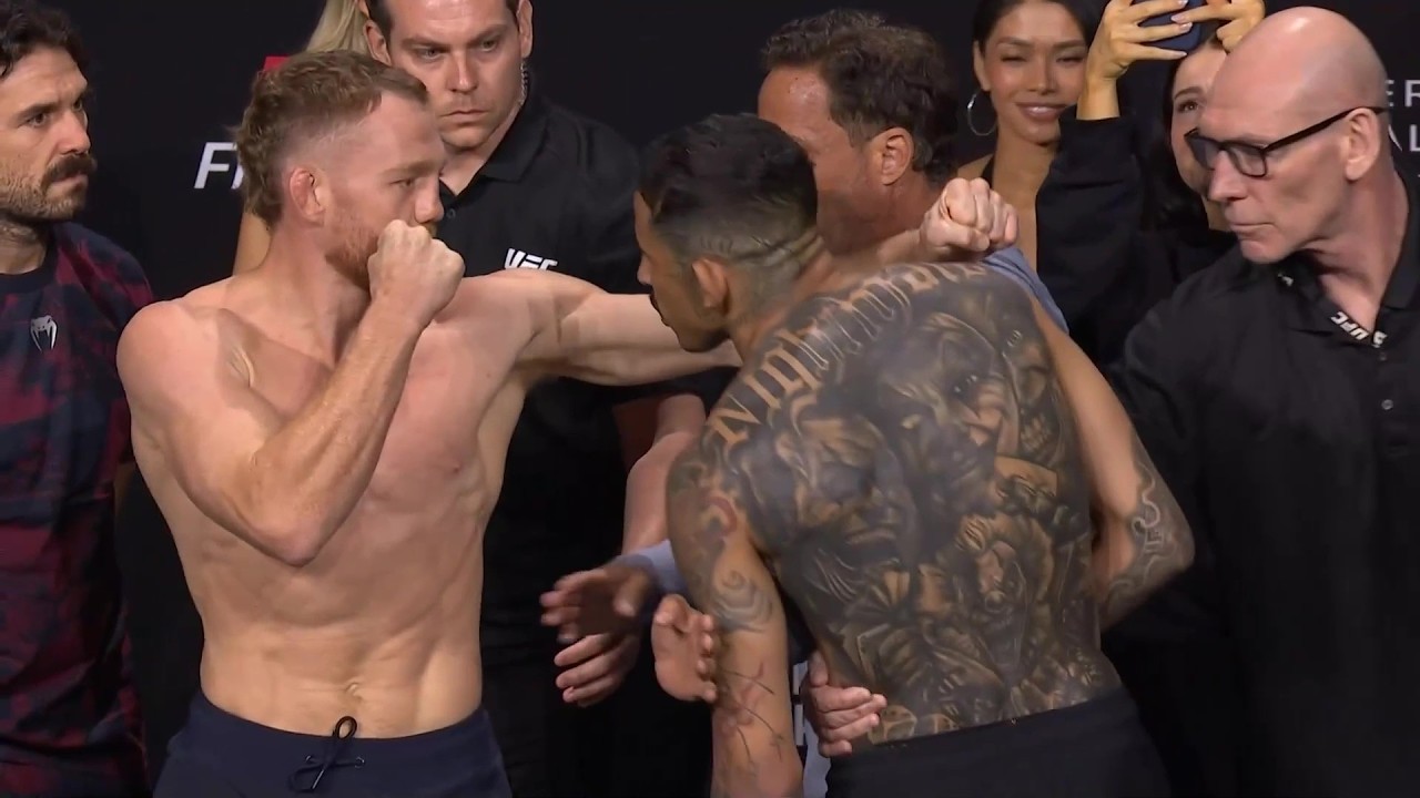 UFC Перт: Битвы взглядов и финальные слова