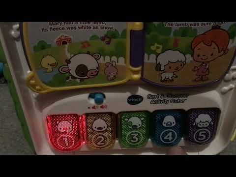 VTECH SORT & DISCOVER ACTIVITY CUBE 4