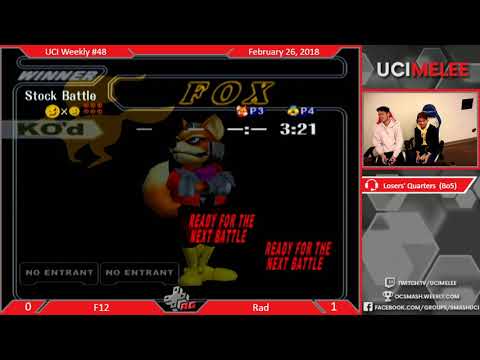UCI Weekly #48 - F12 vs Rad - Losers' Quarters
