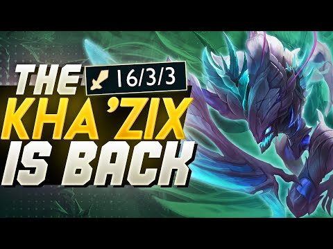 THE KHA'ZIX GOD IS BACK!! (Metaphor Stream Highlights)