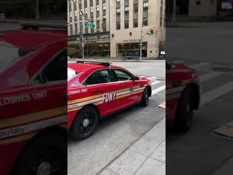 FDNY Explosives Unit Midtown Manhattan